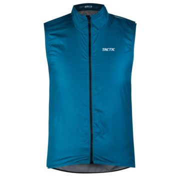 cycling gilet tactic blue