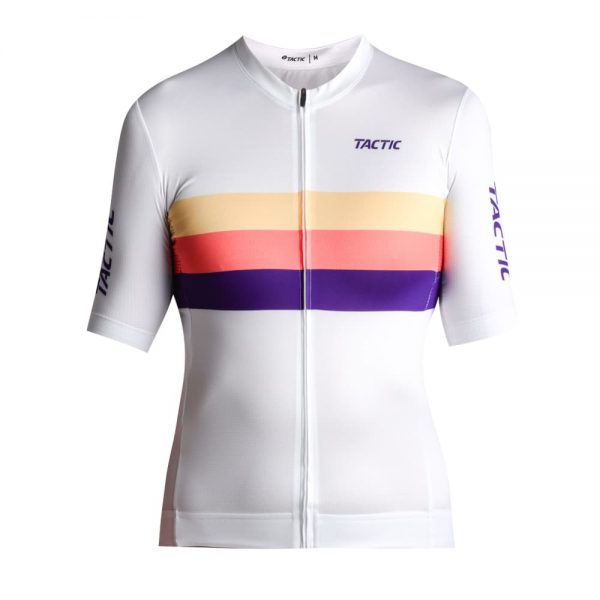 dámsky cyklodres woman cycling jersey Tactic HQ white
