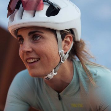 dámsky cyklodres reflexný woman cycling jersey Tactic